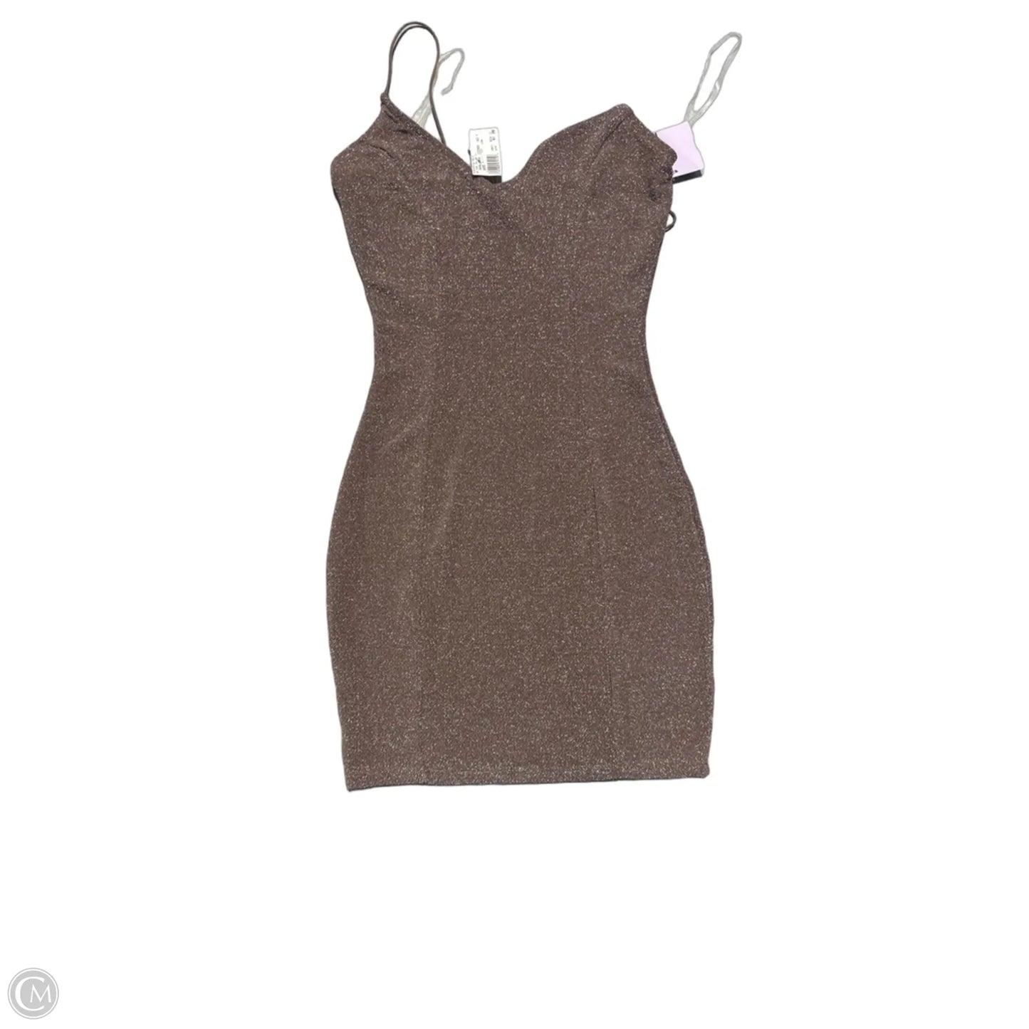 Dress Party Short By Love Tree In Brown, Size: S