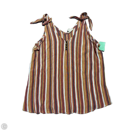 Tank Top By Ana In Striped Pattern, Size: S