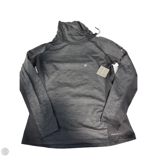 Top Long Sleeve By Eddie Bauer In Grey, Size: L