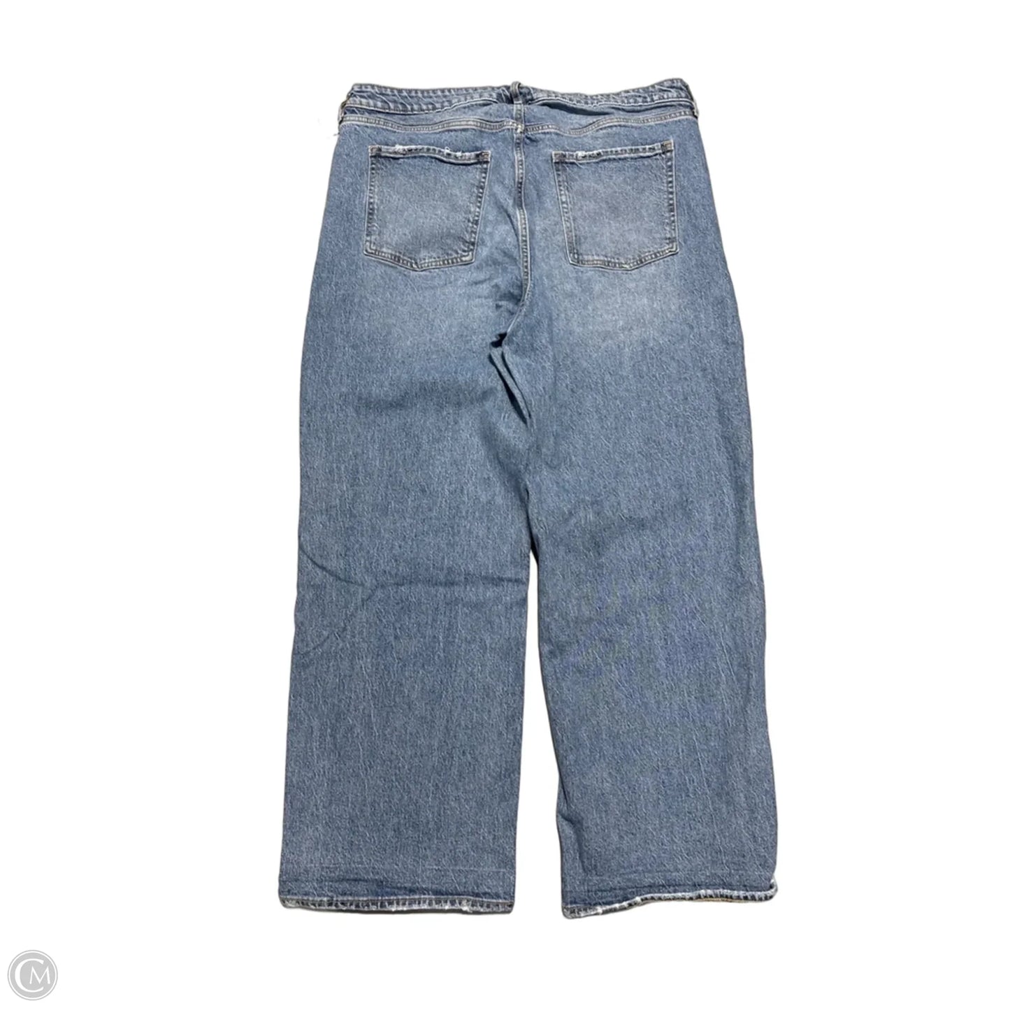 Jeans Wide Leg By Old Navy In Blue Denim, Size: 18
