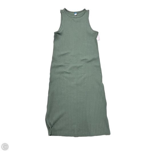 Dress Casual Maxi By Old Navy In Green, Size: Xl