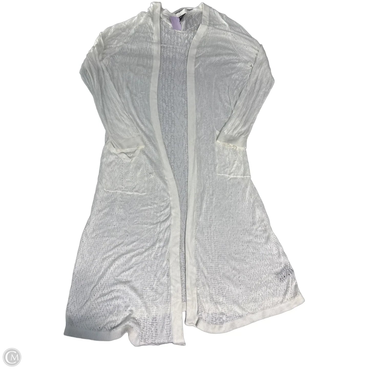 Cardigan By Torrid In White, Size: 2x
