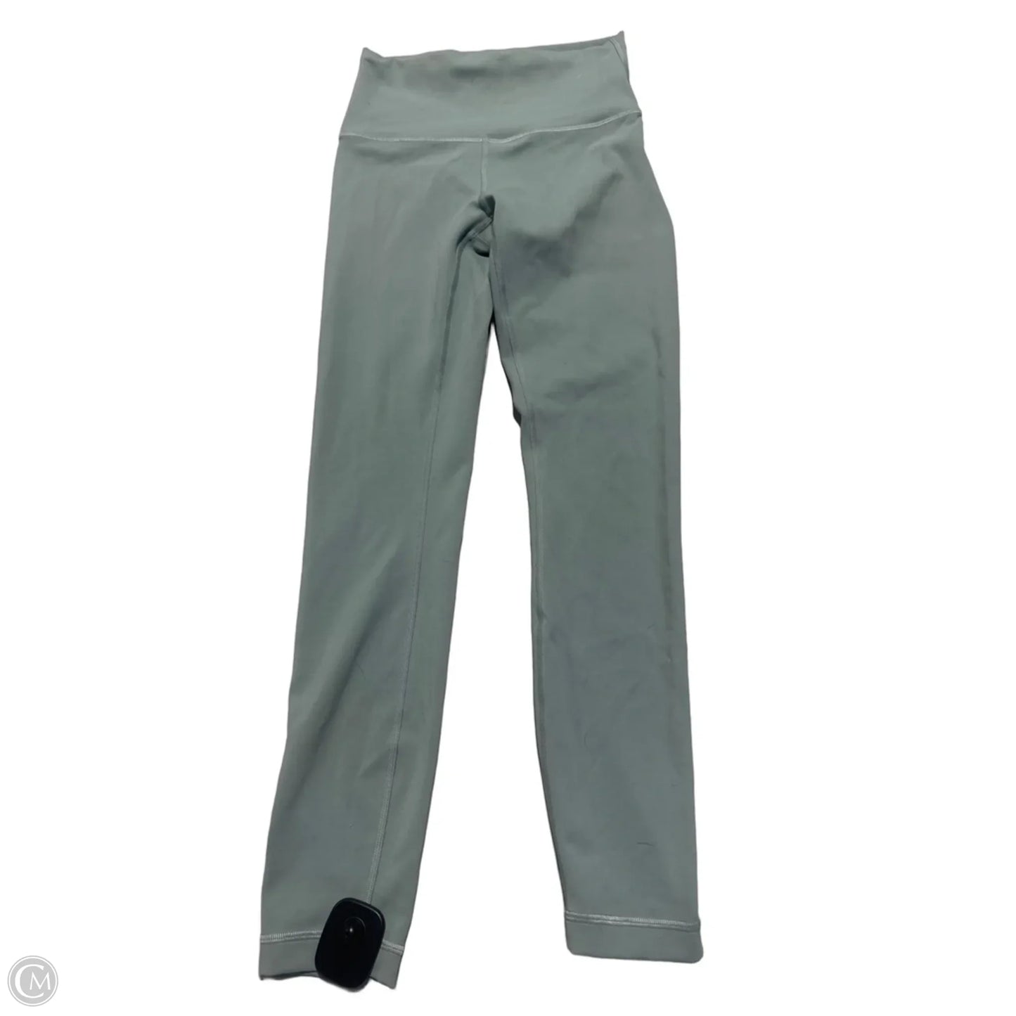 Athletic Leggings By Lululemon In Green, Size: 4