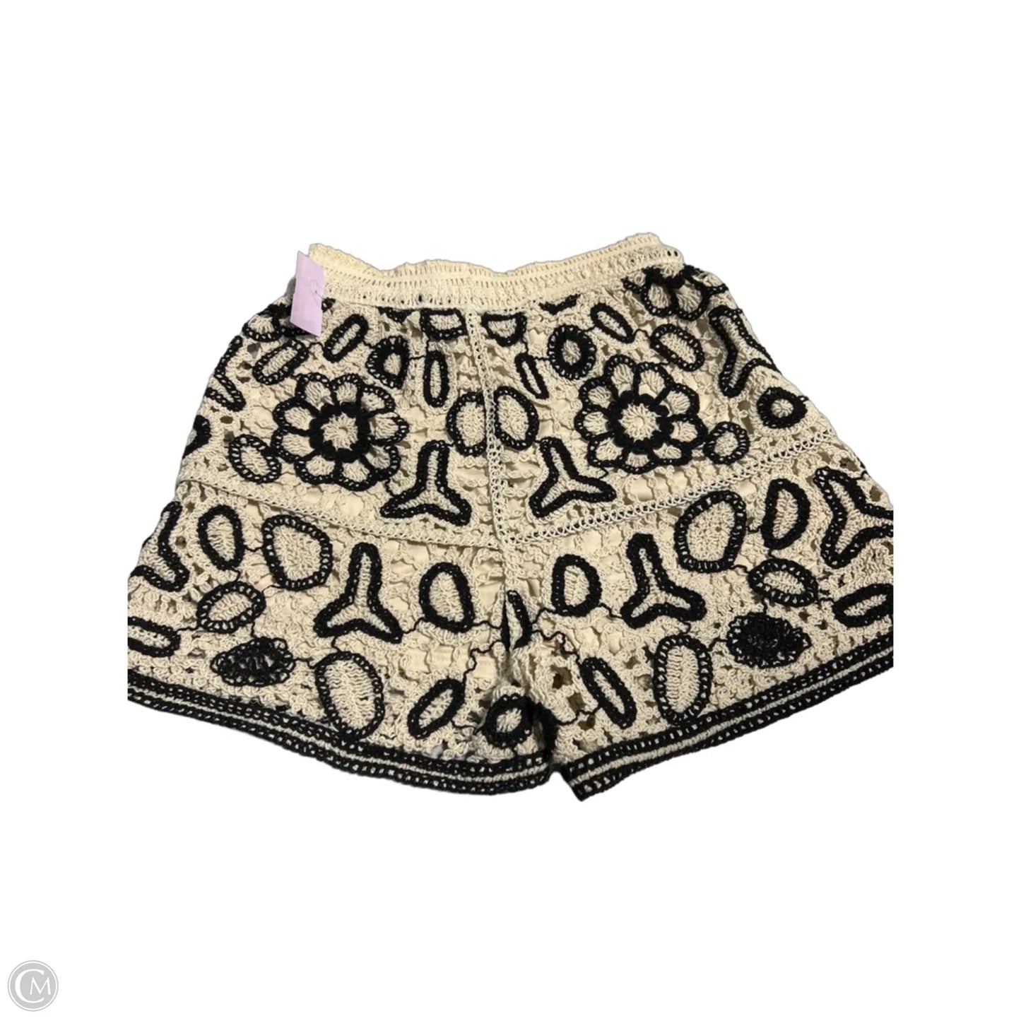 Shorts By Rebellion In Striped Pattern, Size: M