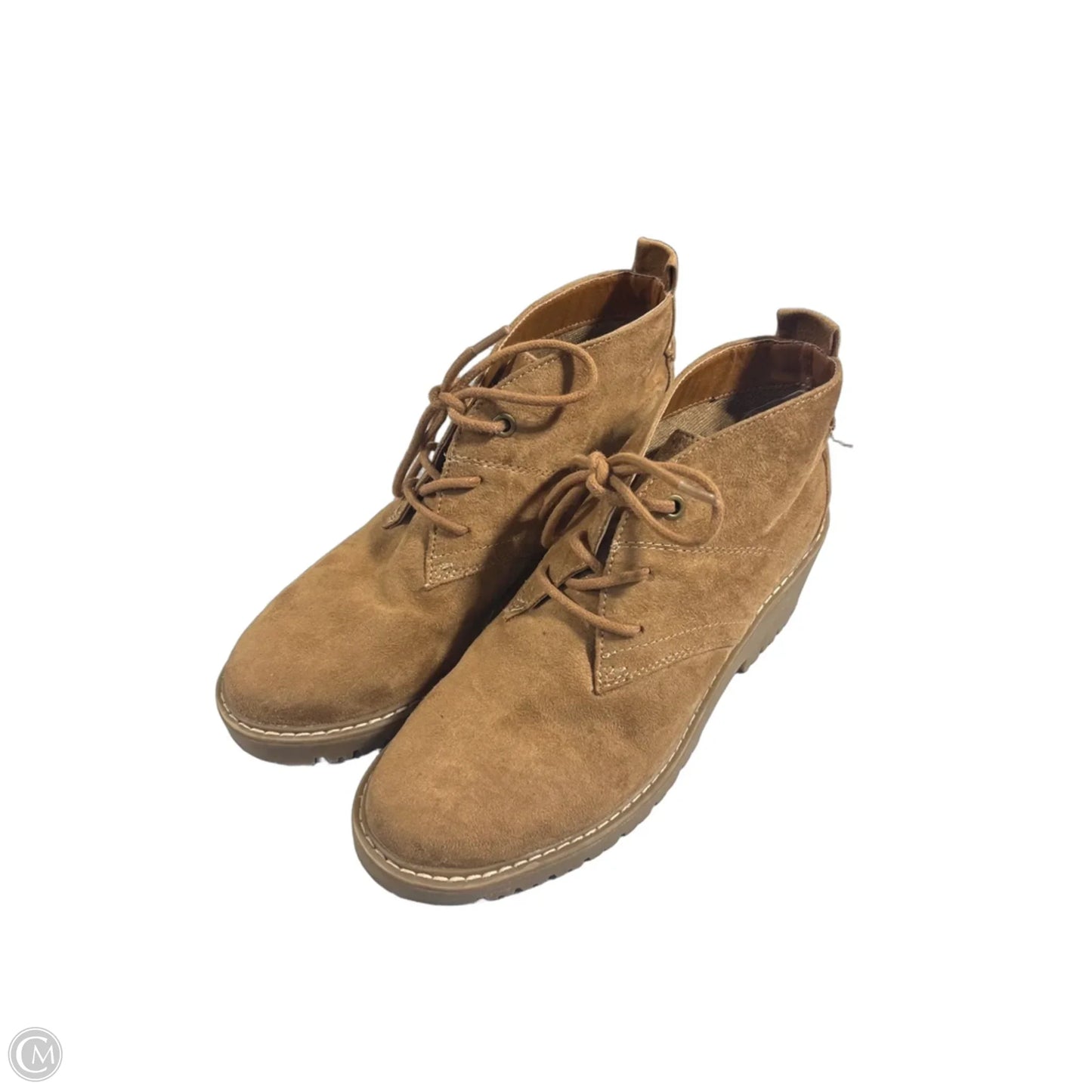 Boots Ankle Heels By White Mountain In Tan, Size: 7.5