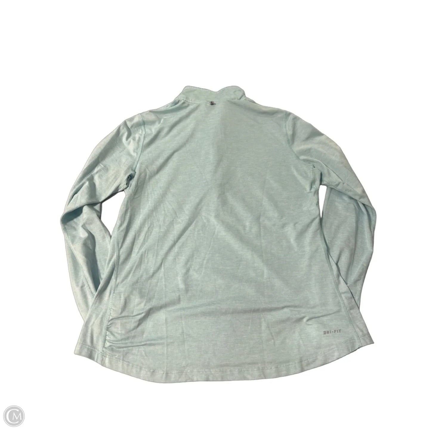 Top Long Sleeve By Nike In Blue, Size: M