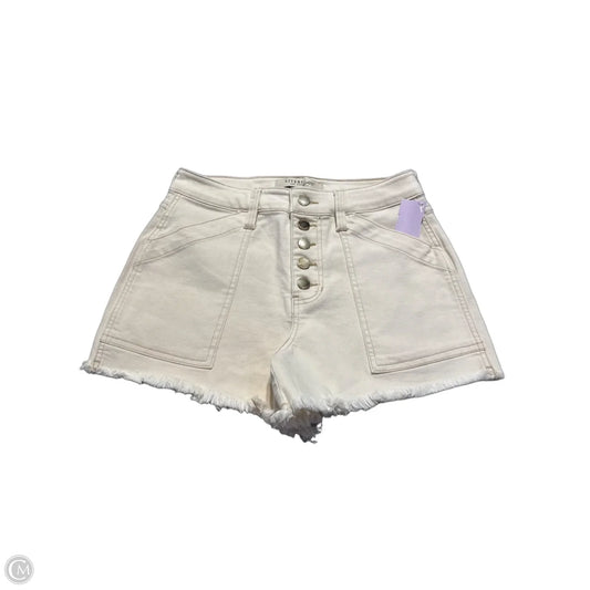 Shorts By Liverpool In Cream Denim, Size: 2