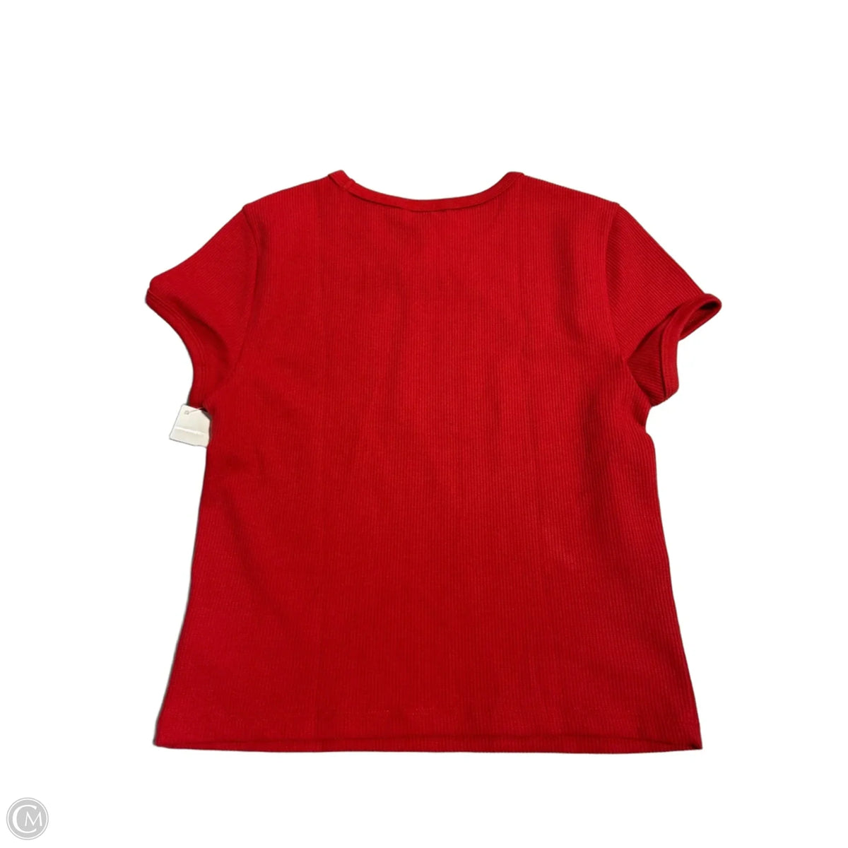 Top Short Sleeve By Gap In Red, Size: S