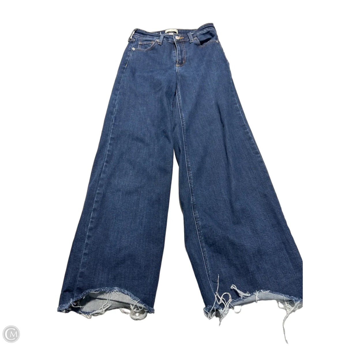 Jeans Wide Leg By Universal Thread In Blue Denim, Size: 4