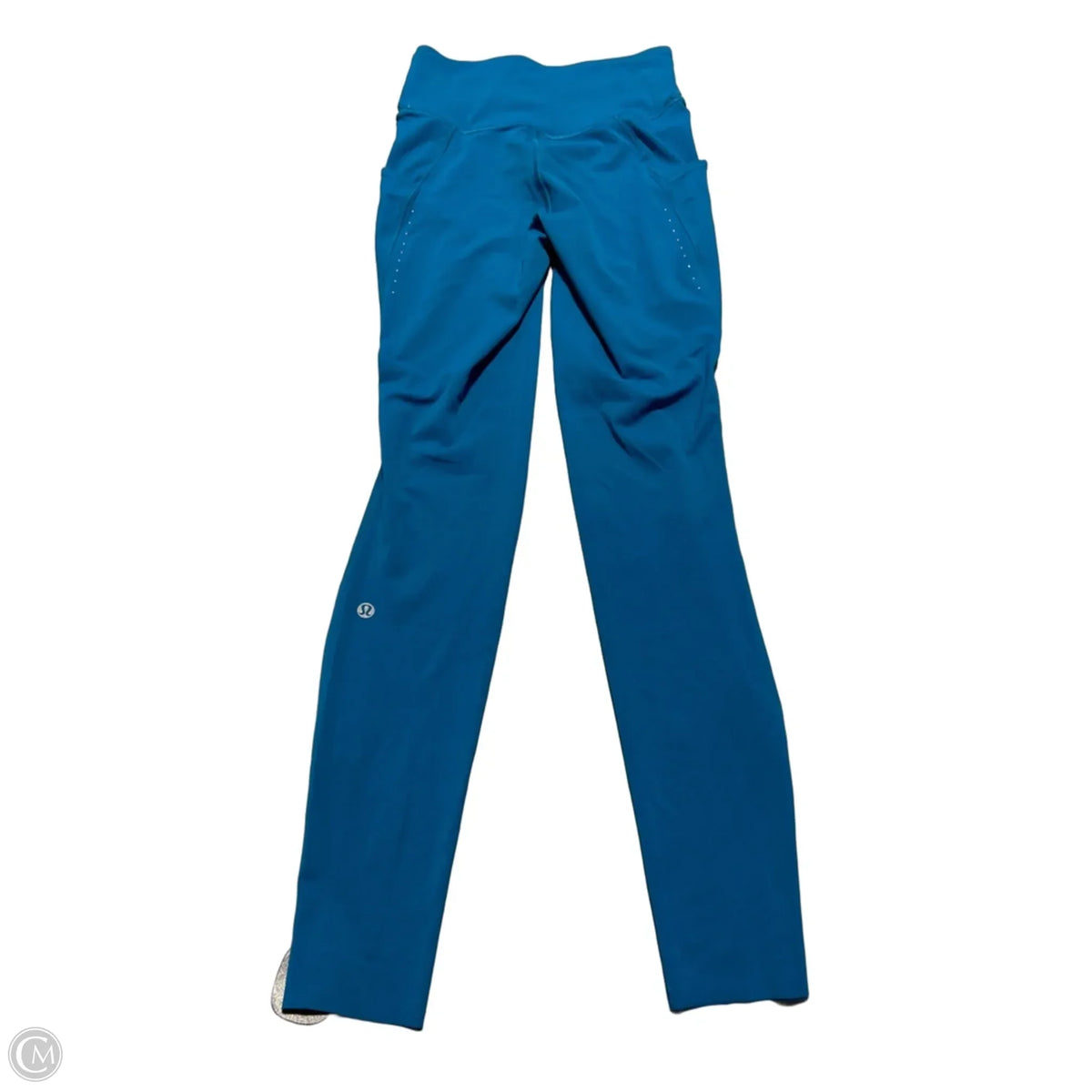 Athletic Leggings By Lululemon In Blue, Size: 4