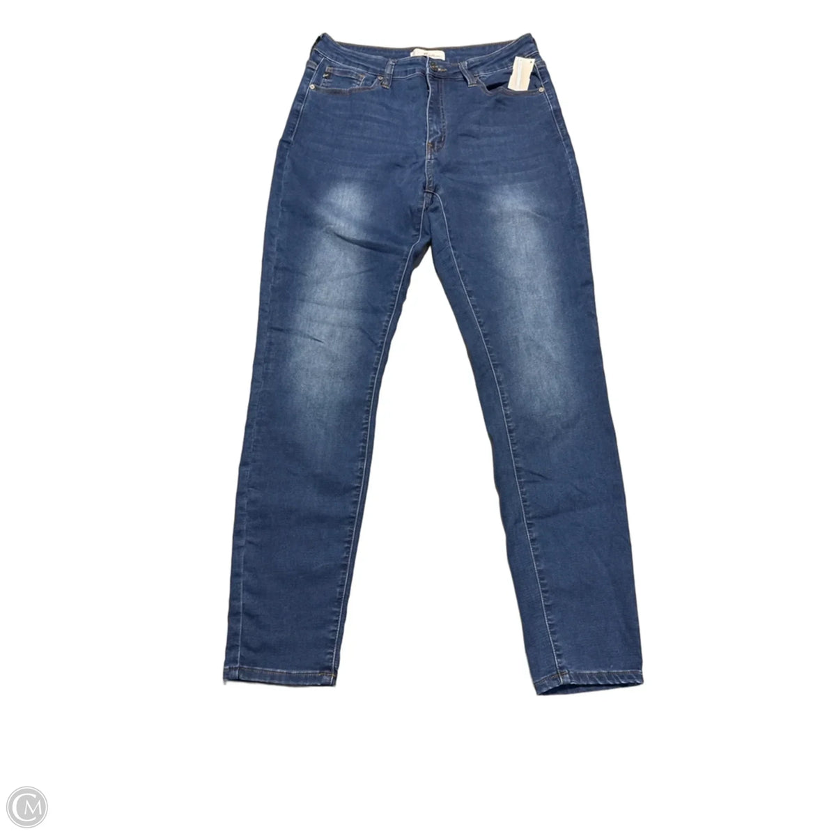 Jeans Straight By Kancan In Blue Denim, Size: 12