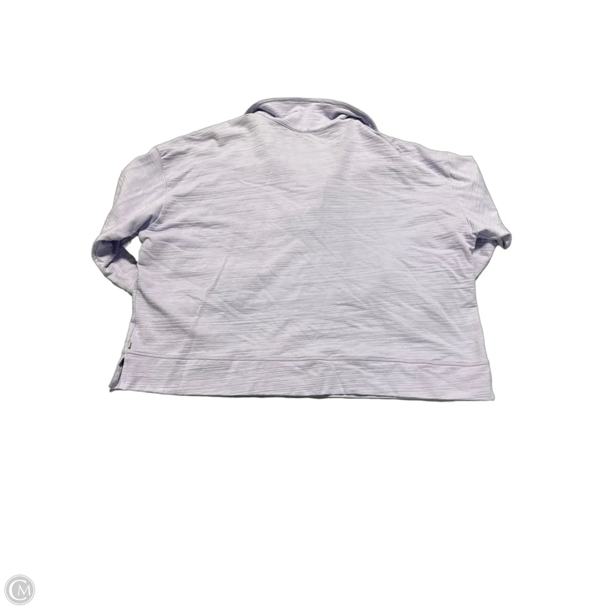 Top Long Sleeve By Talbots In Purple, Size: 2x