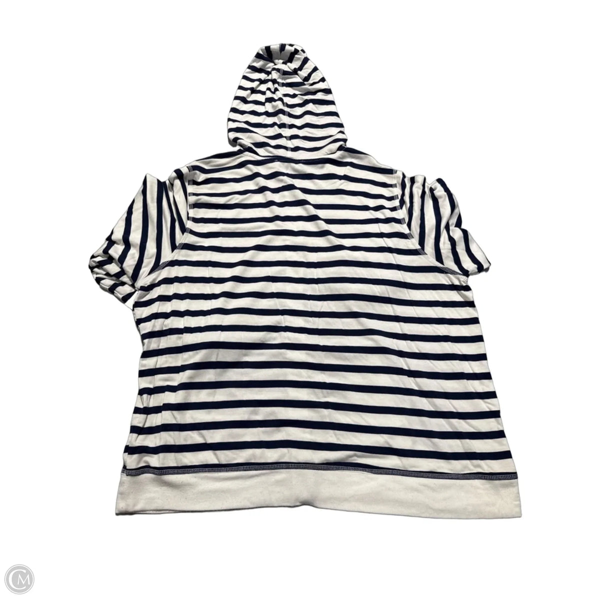 Top Long Sleeve By Workshop In Striped Pattern, Size: 2x