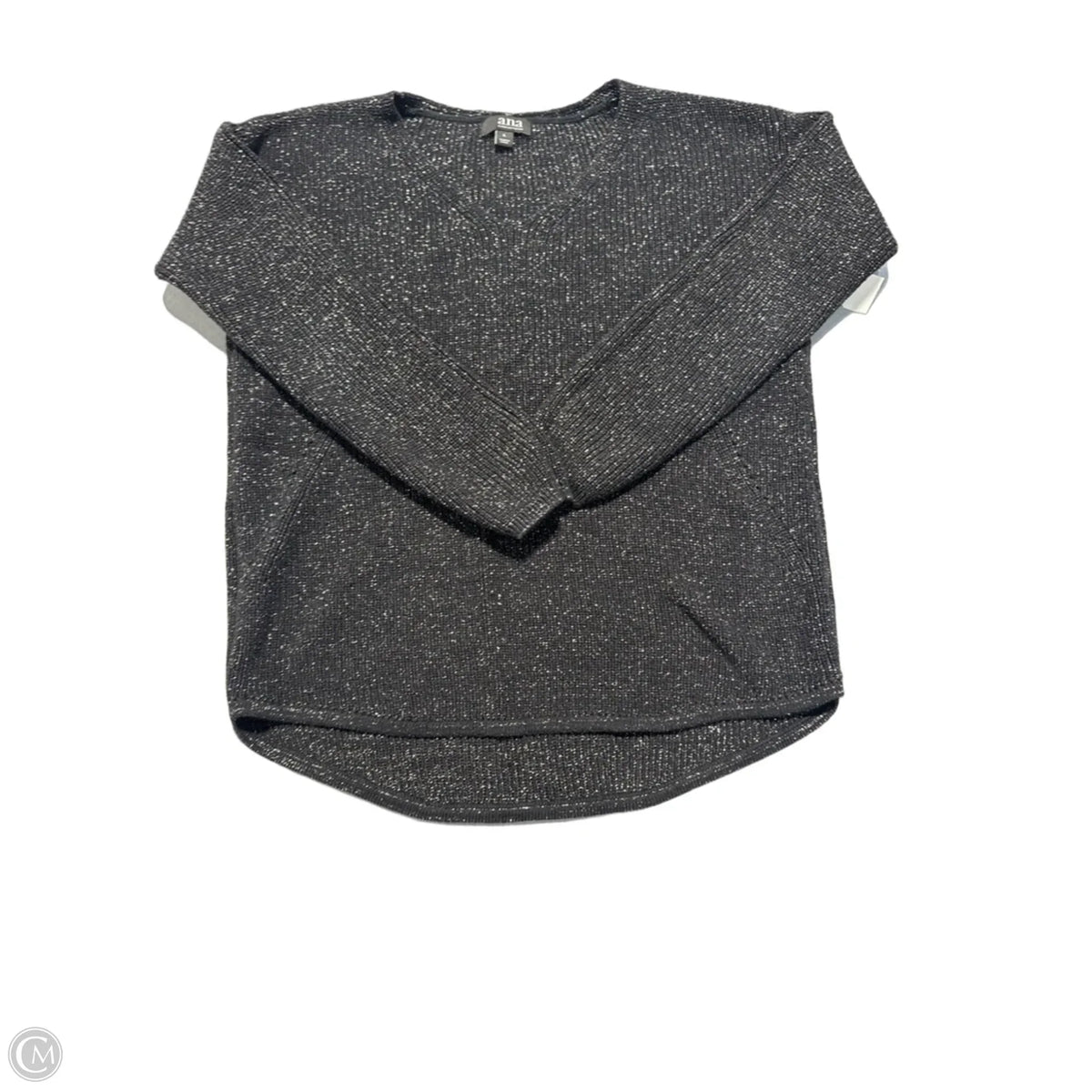 Sweater By Ana In Black, Size: L