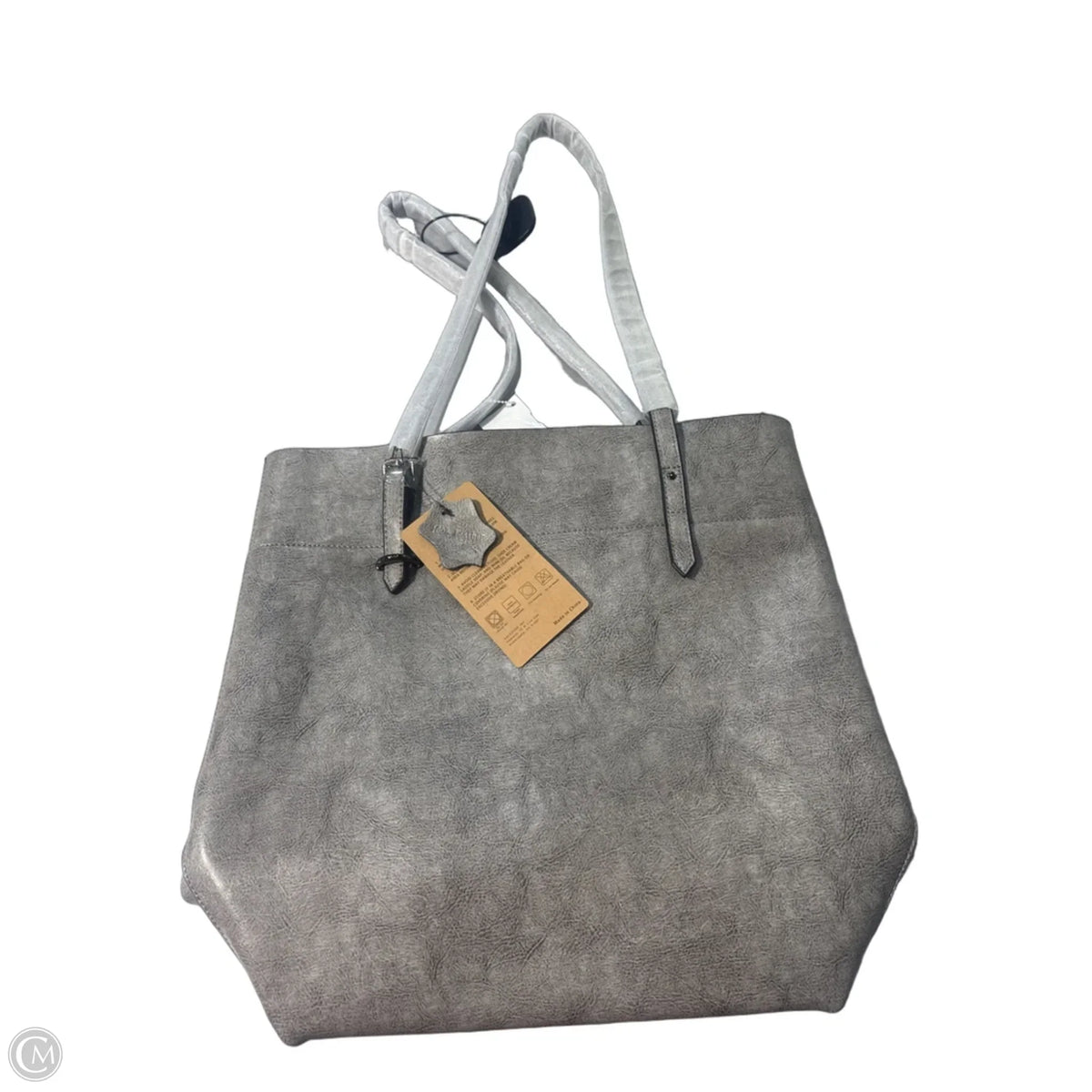Handbag Leather By Cmc, Size: Large