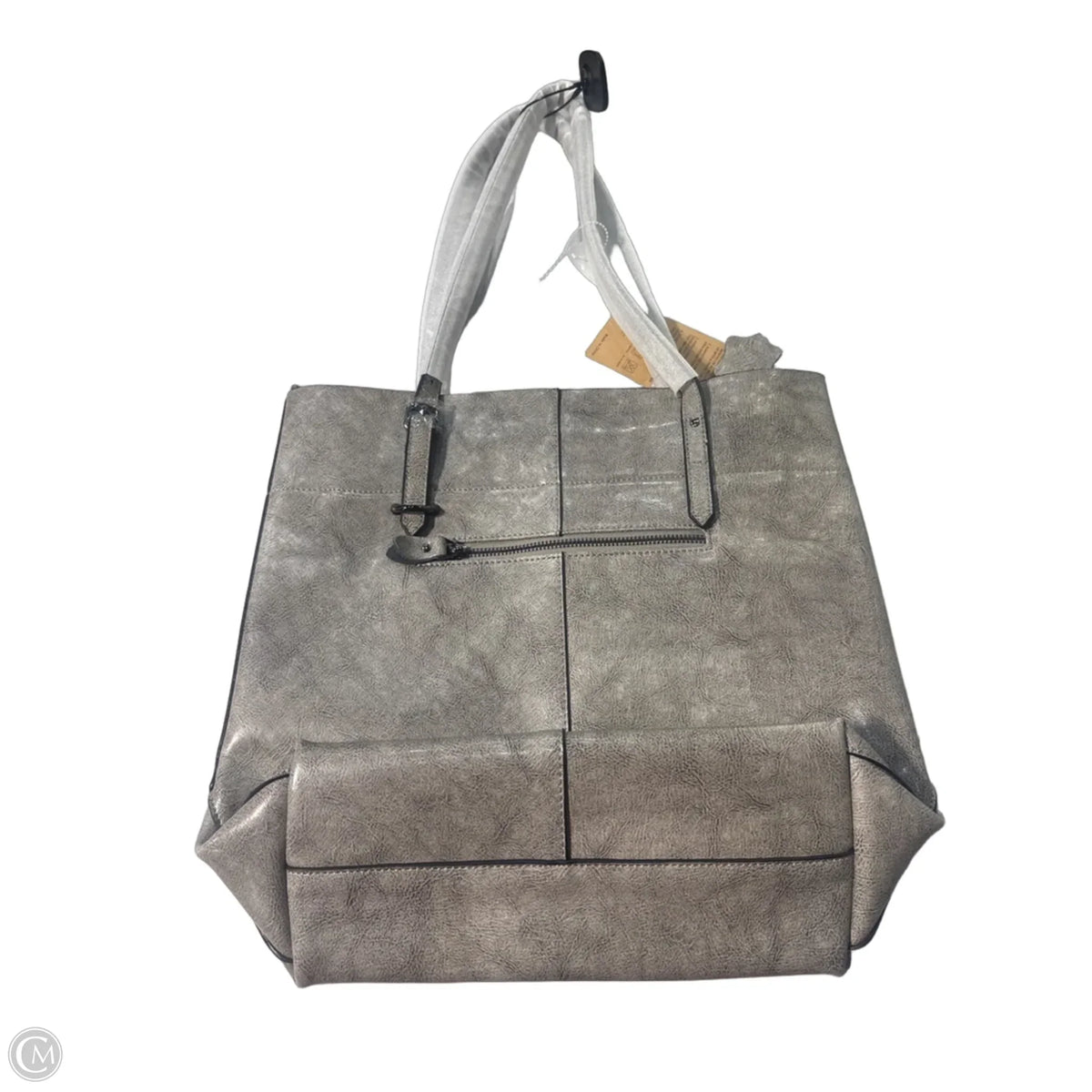 Handbag Leather By Cmc, Size: Large