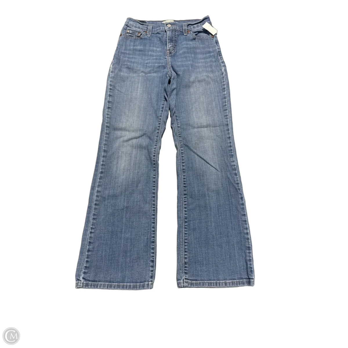 Jeans Boot Cut By Levis In Blue Denim, Size: 6