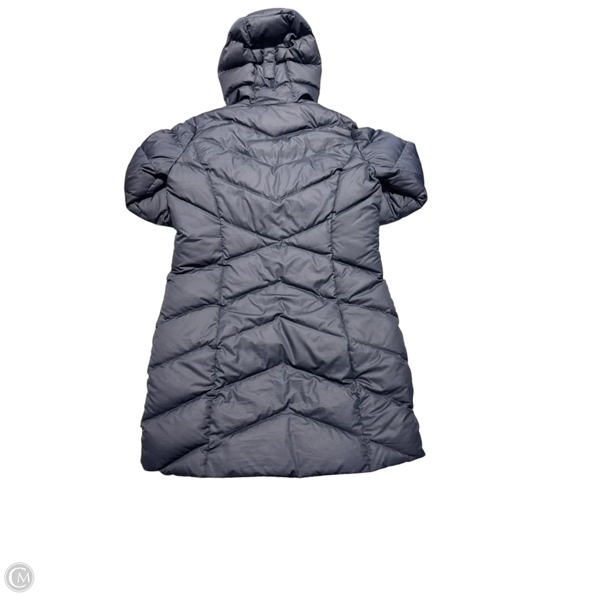 Jacket Puffer & Quilted By Eddie Bauer In Navy, Size: S