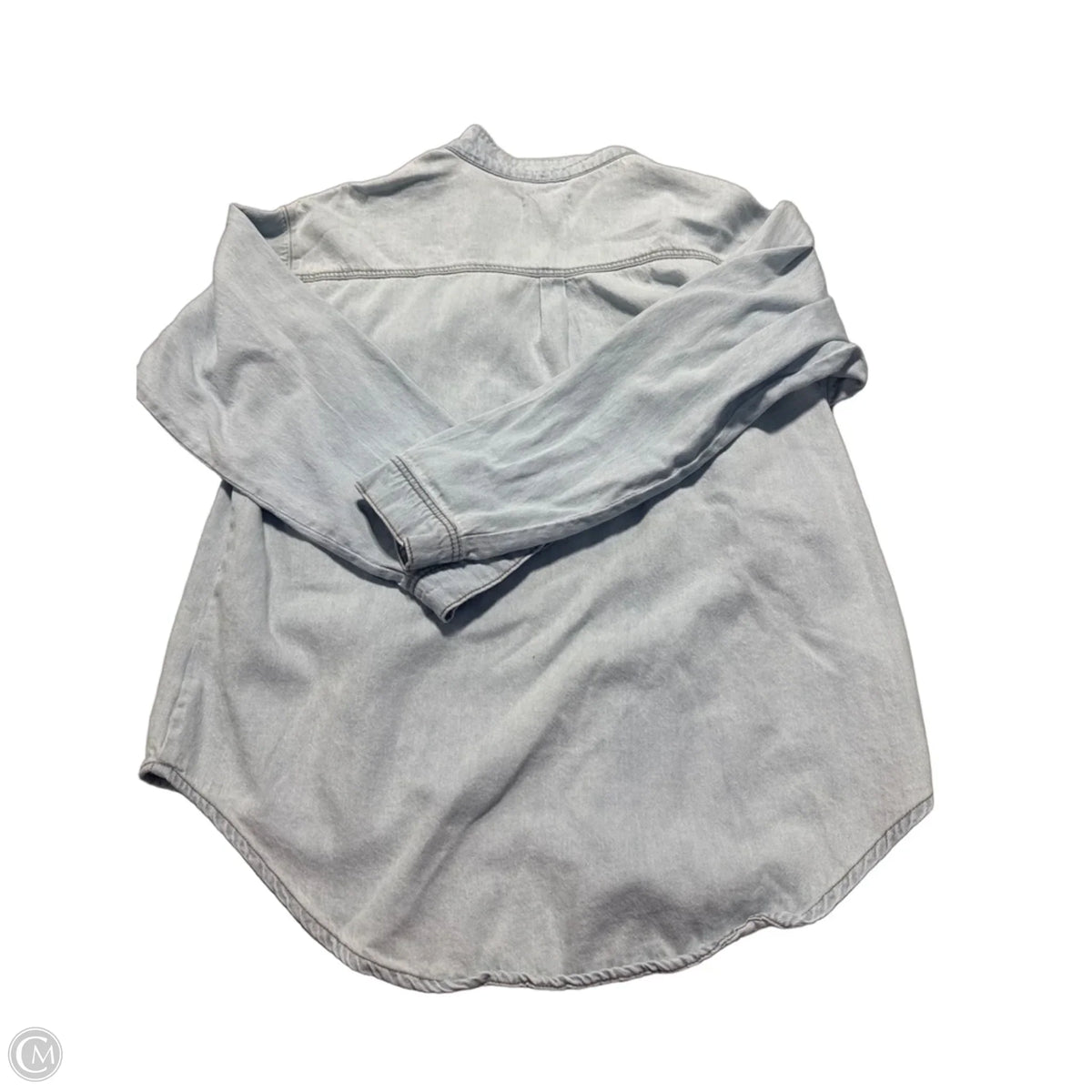Jacket Denim By Risen In Blue Denim, Size: L