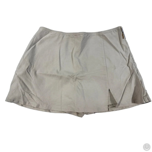 Skirt Mini & Short By Wild Fable In Tan, Size: L