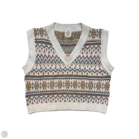 Sweater Short Sleeve By Hippie Rose In Multi-colored, Size: L