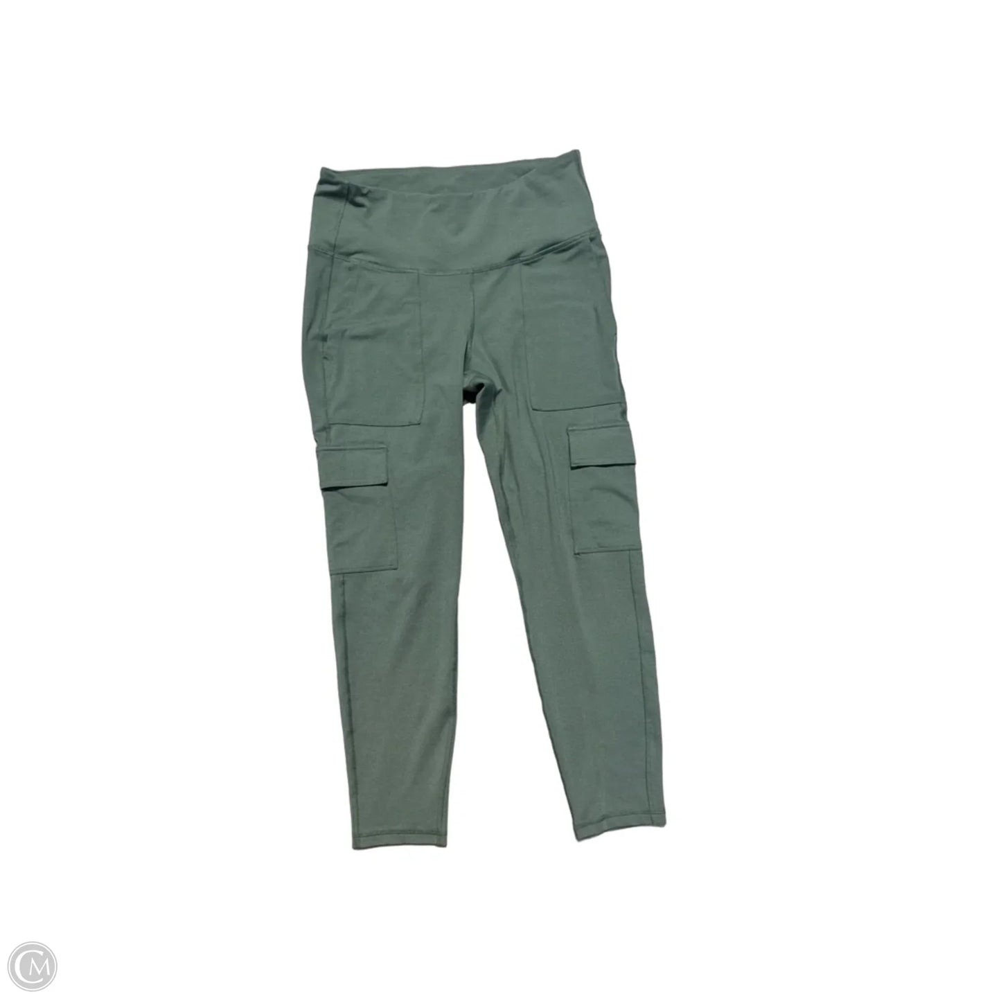 Athletic Leggings By Old Navy In Green, Size: L
