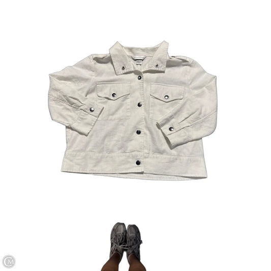 Jacket Other By Christopher And Banks In White, Size: M