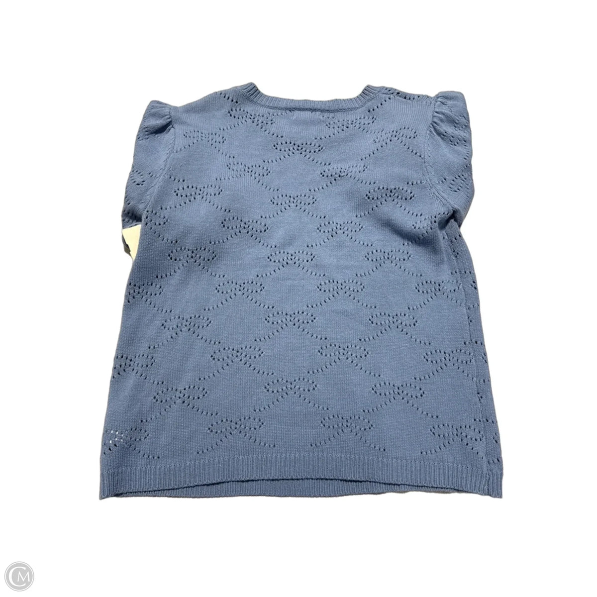 Top Short Sleeve By Umgee In Blue, Size: L