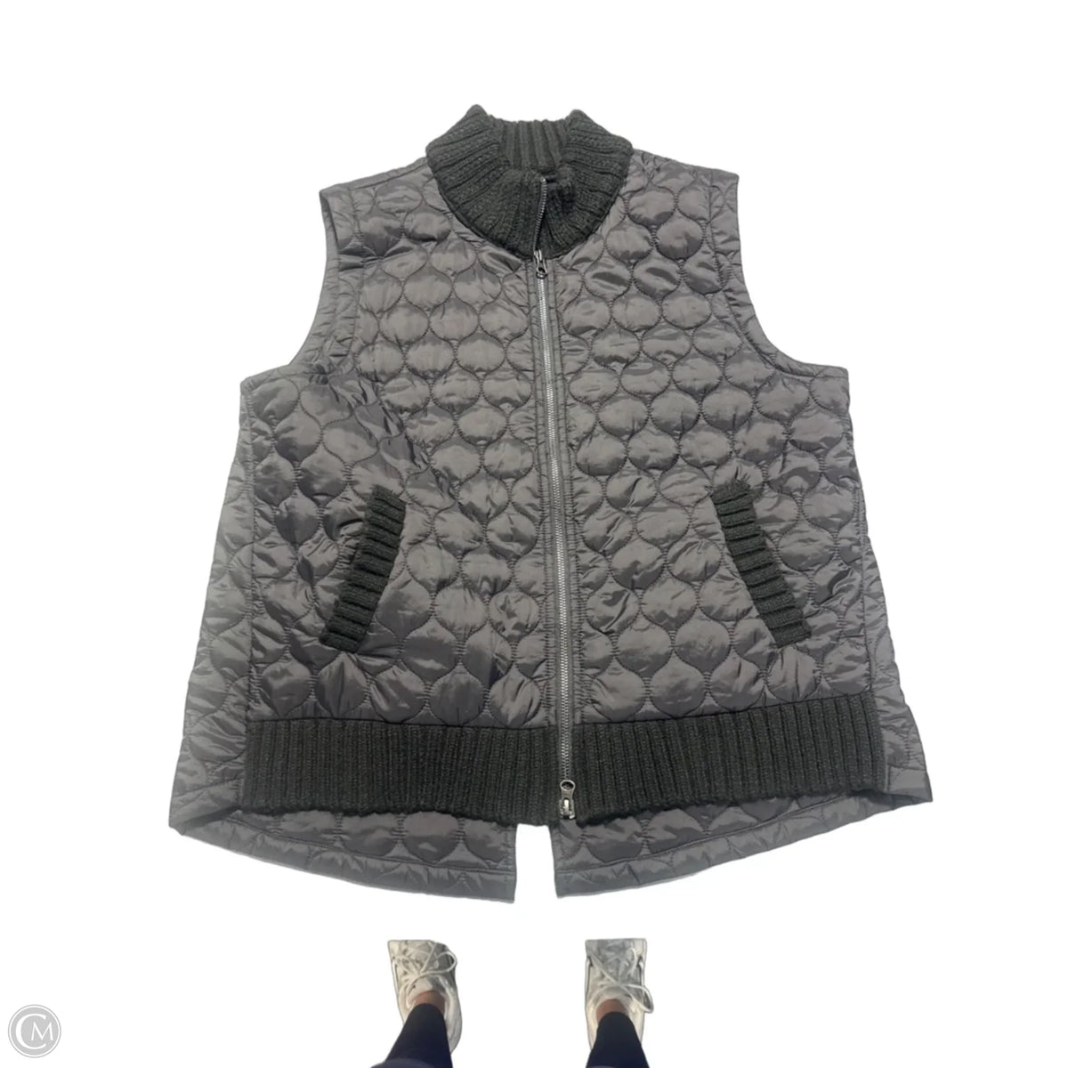 Vest Puffer & Quilted By West Bound In Black, Size: L