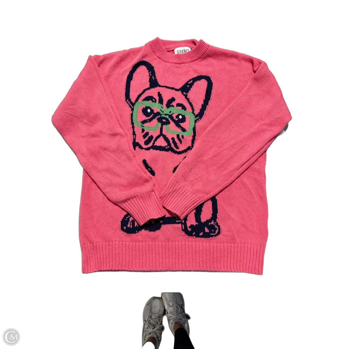 Sweater By Cmc In Pink, Size: L