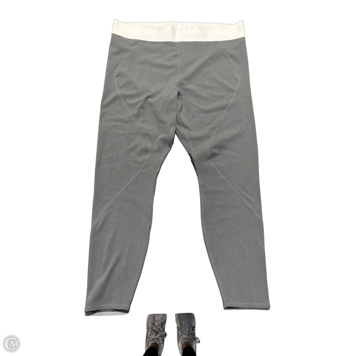 Pants Leggings By Good American In Grey, Size: M