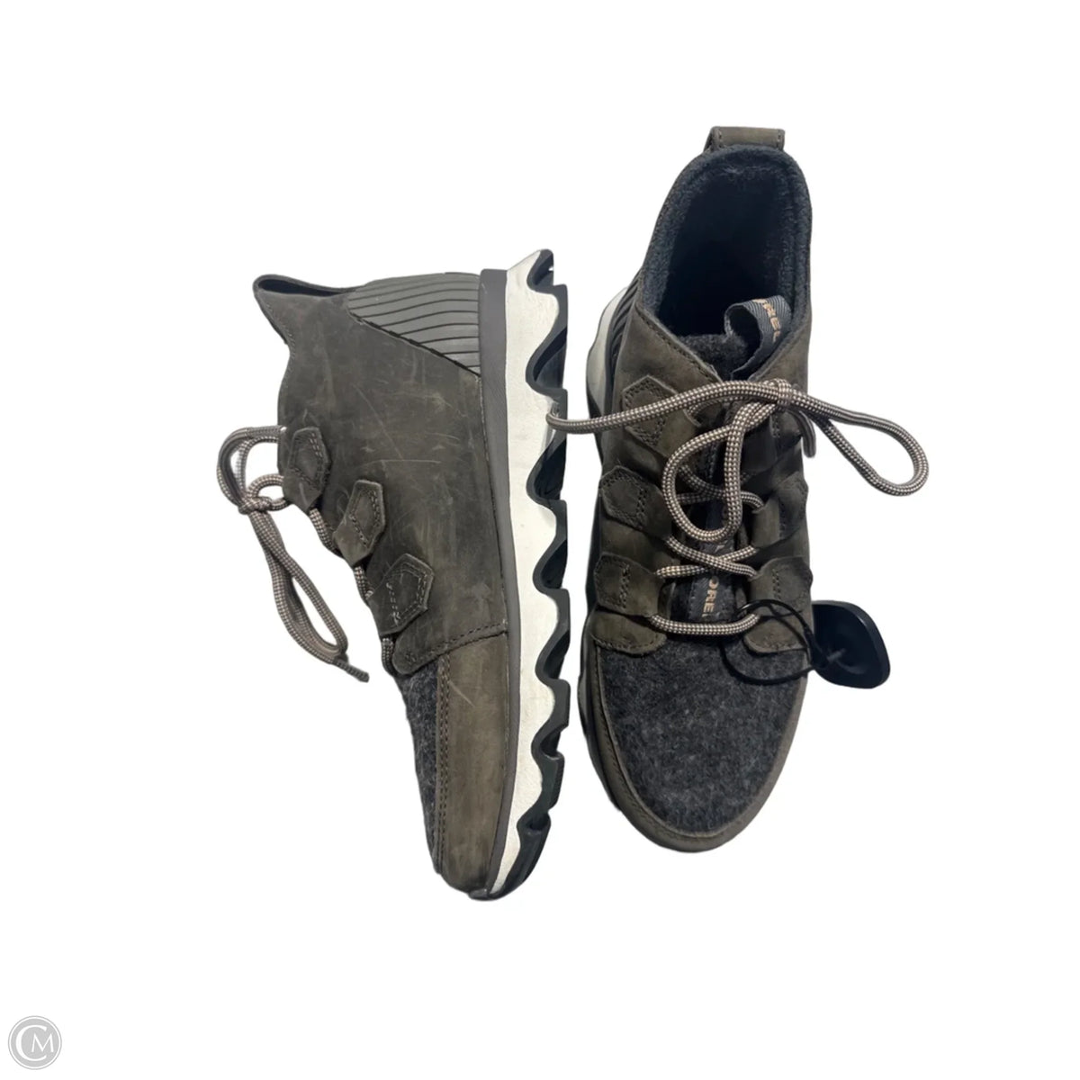 Boots Hiking By Sorel In Green, Size: 7