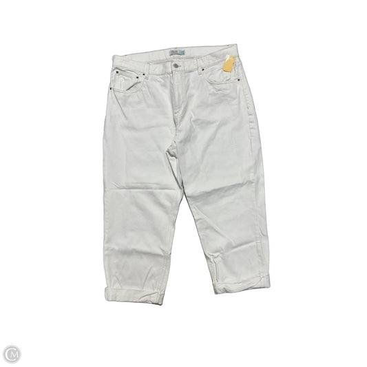 Jeans Straight By Cmc In White Denim, Size: 14