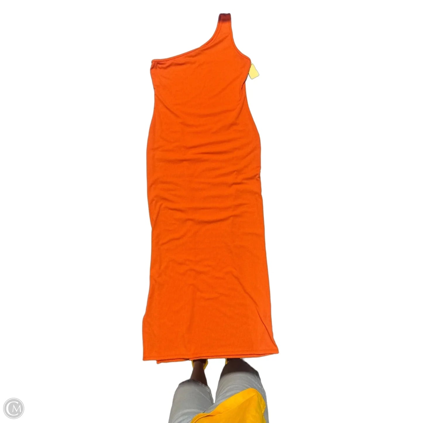 Dress Casual Maxi By See You Monday In Orange, Size: Xl