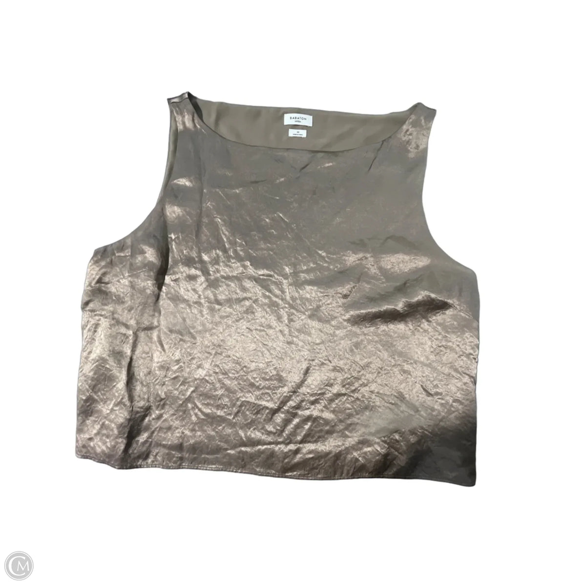Tank Top By Babaton In Gold, Size: M