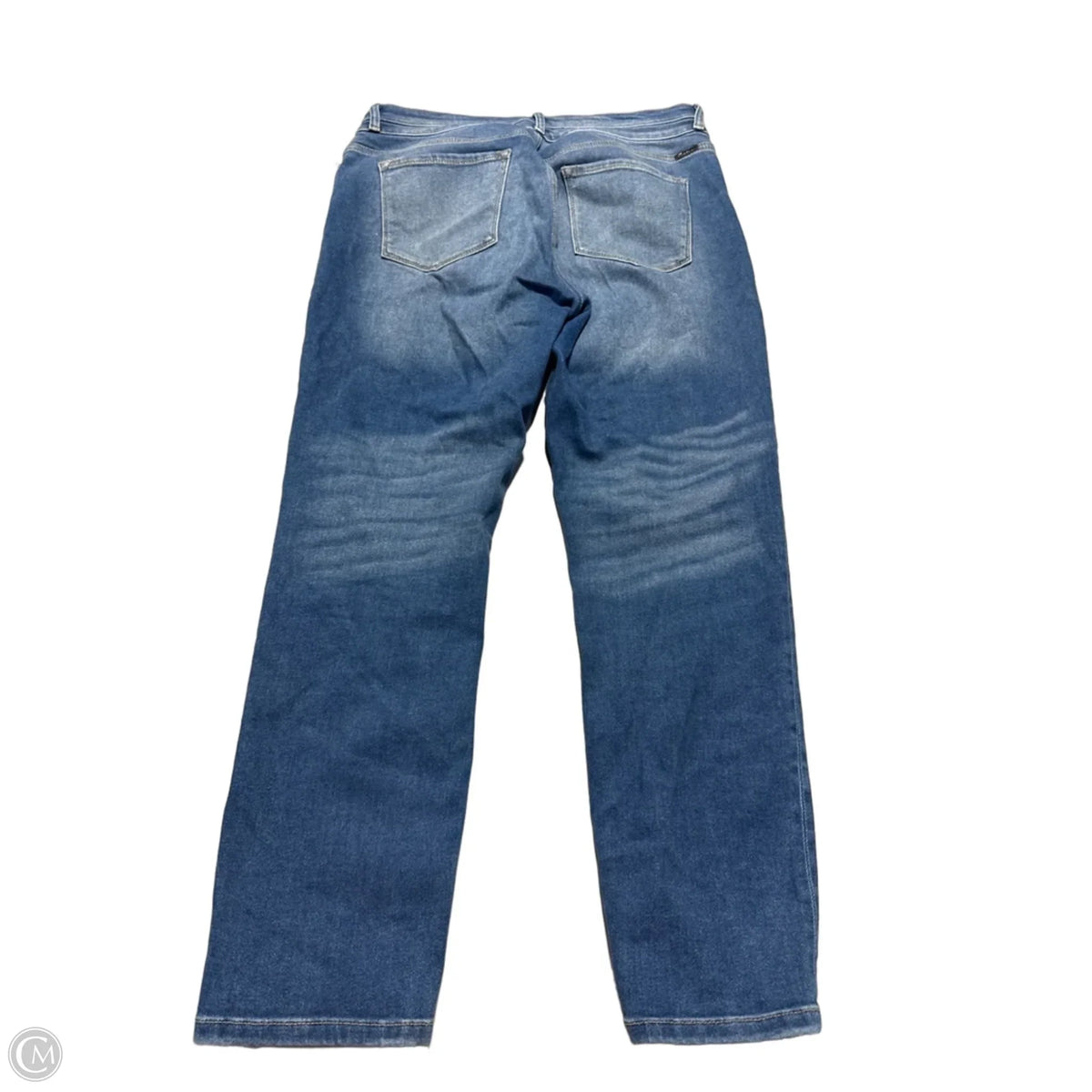 Jeans Straight By Kancan In Blue Denim, Size: 12