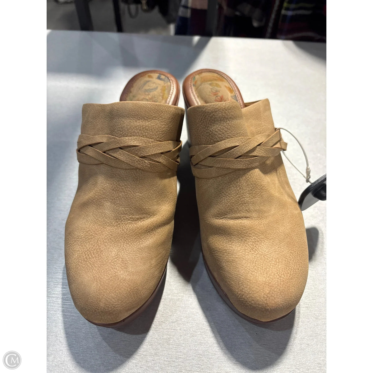Shoes Heels Block By Boc In Tan, Size: 11
