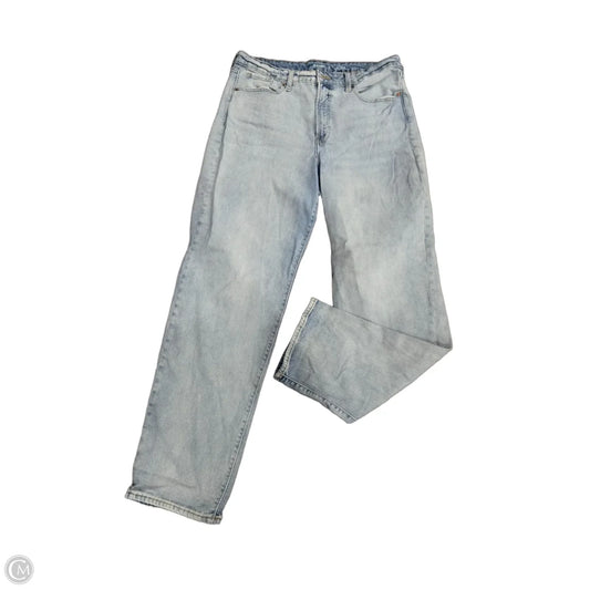 Jeans Wide Leg By Old Navy In Blue Denim, Size: 16