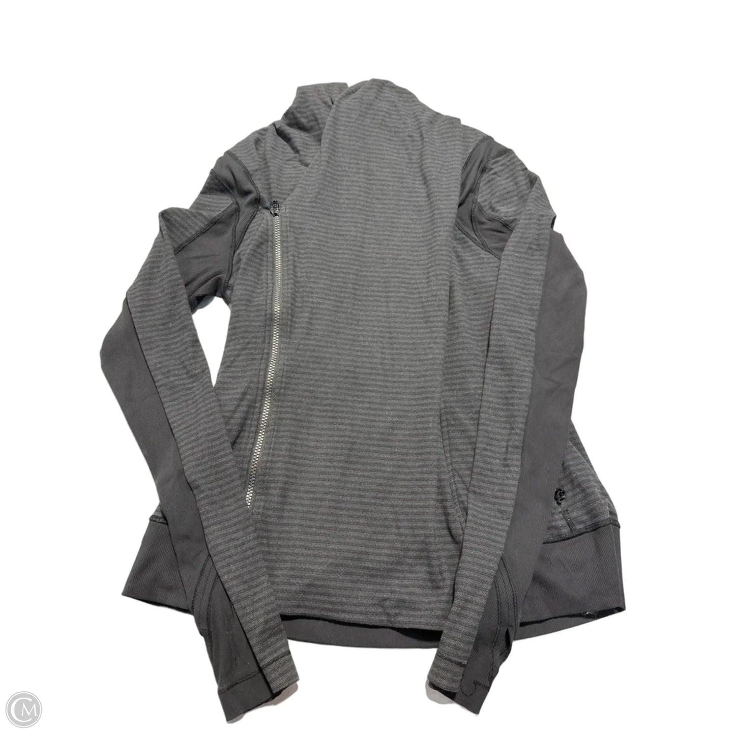Athletic Jacket By Lululemon In Black, Size: L