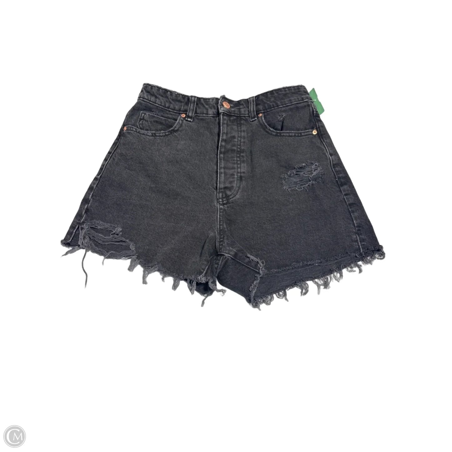 Shorts By Zara In Black Denim, Size: 6