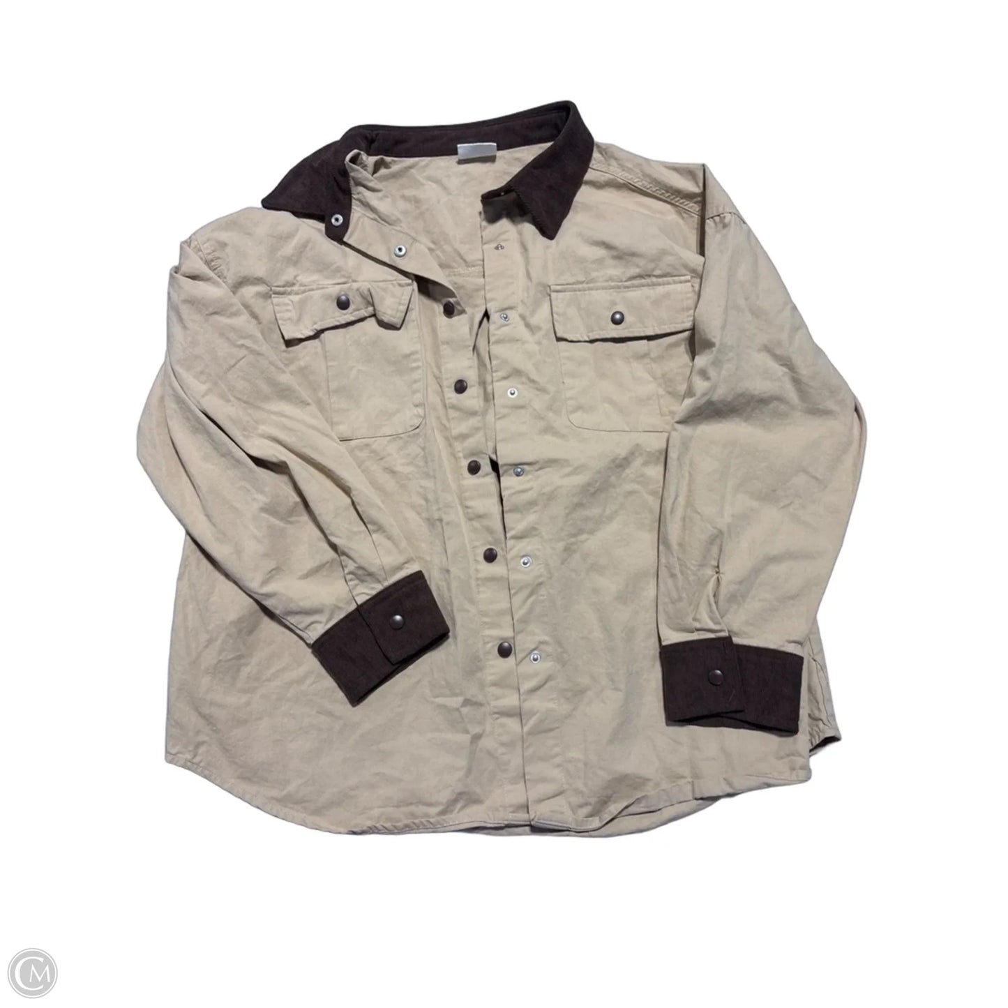 Jacket Other By New In In Tan, Size: M