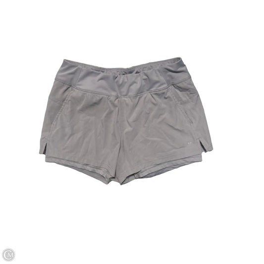 Athletic Shorts By Layer 8 In Grey, Size: M
