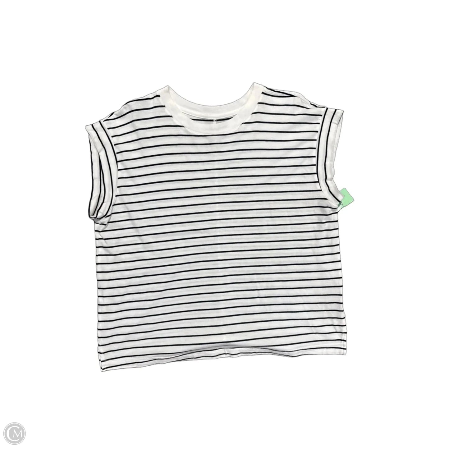 Top Sleeveless By A New Day In Striped Pattern, Size: M