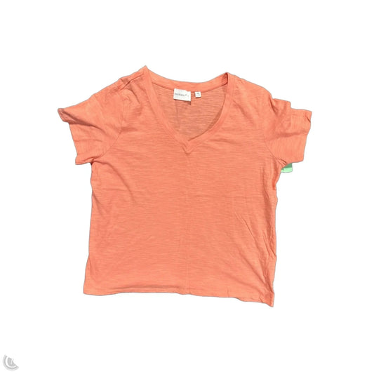 Top Short Sleeve Basic By Cmc In Orange, Size: L