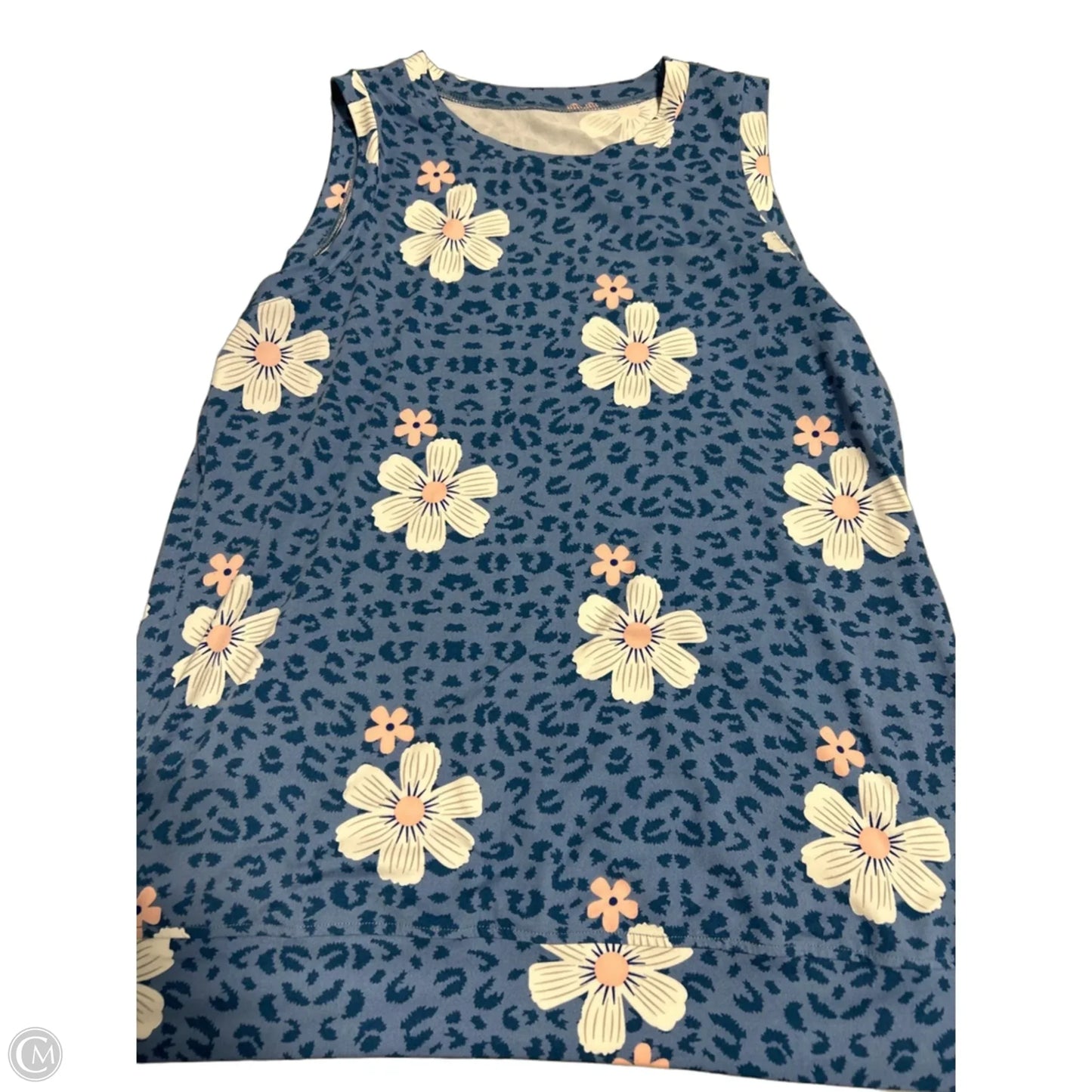 Tank Top By Cmc In Blue, Size: L