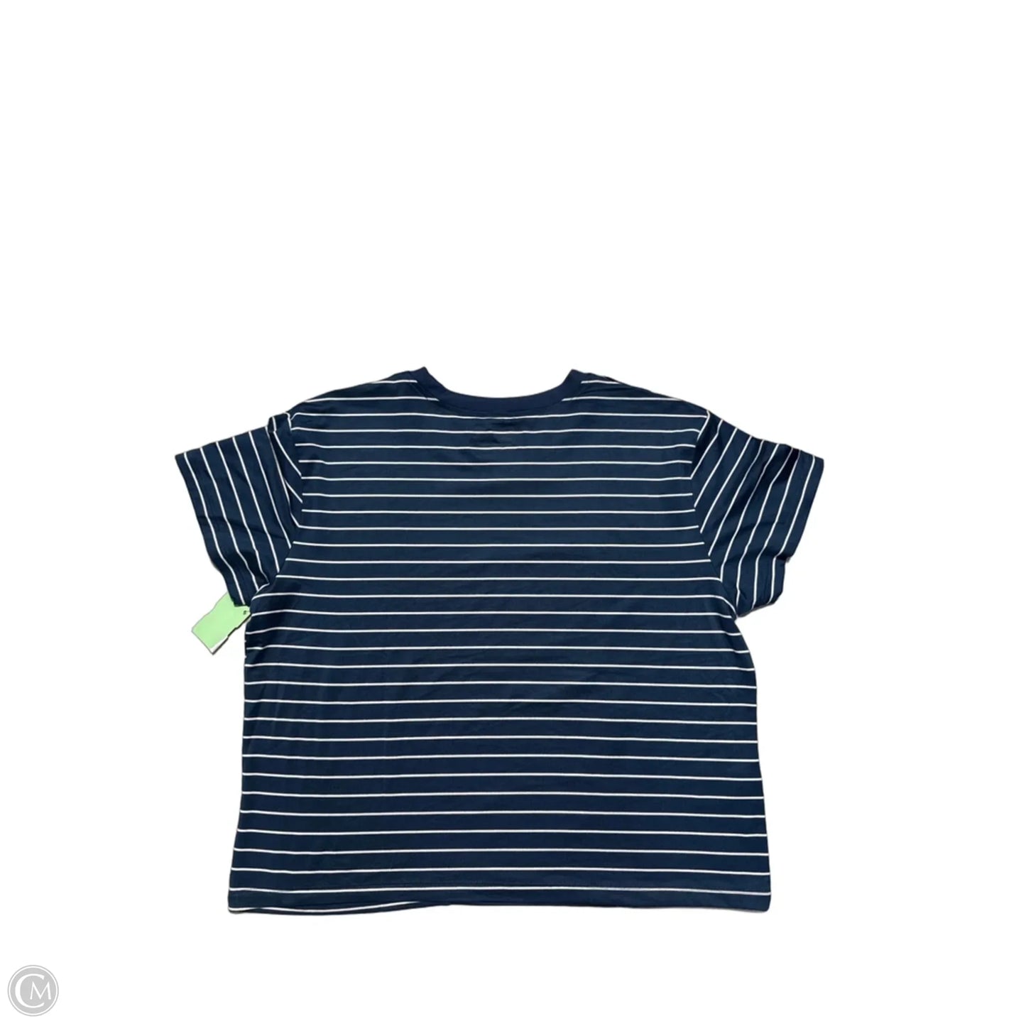 Top Short Sleeve By Eddie Bauer In Blue, Size: M
