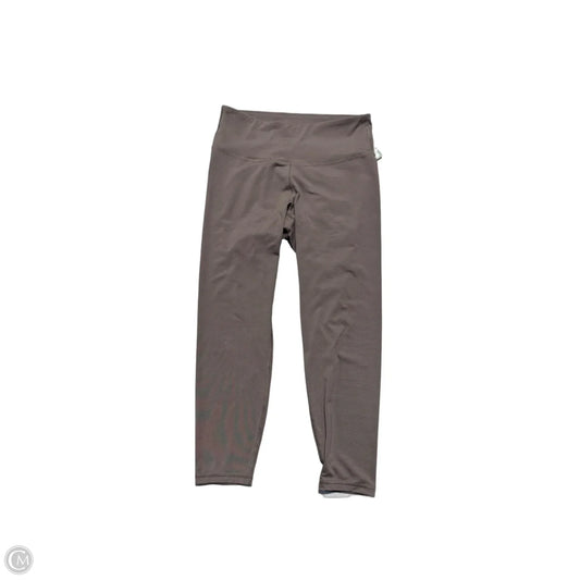 Athletic Leggings By Old Navy In Grey, Size: L