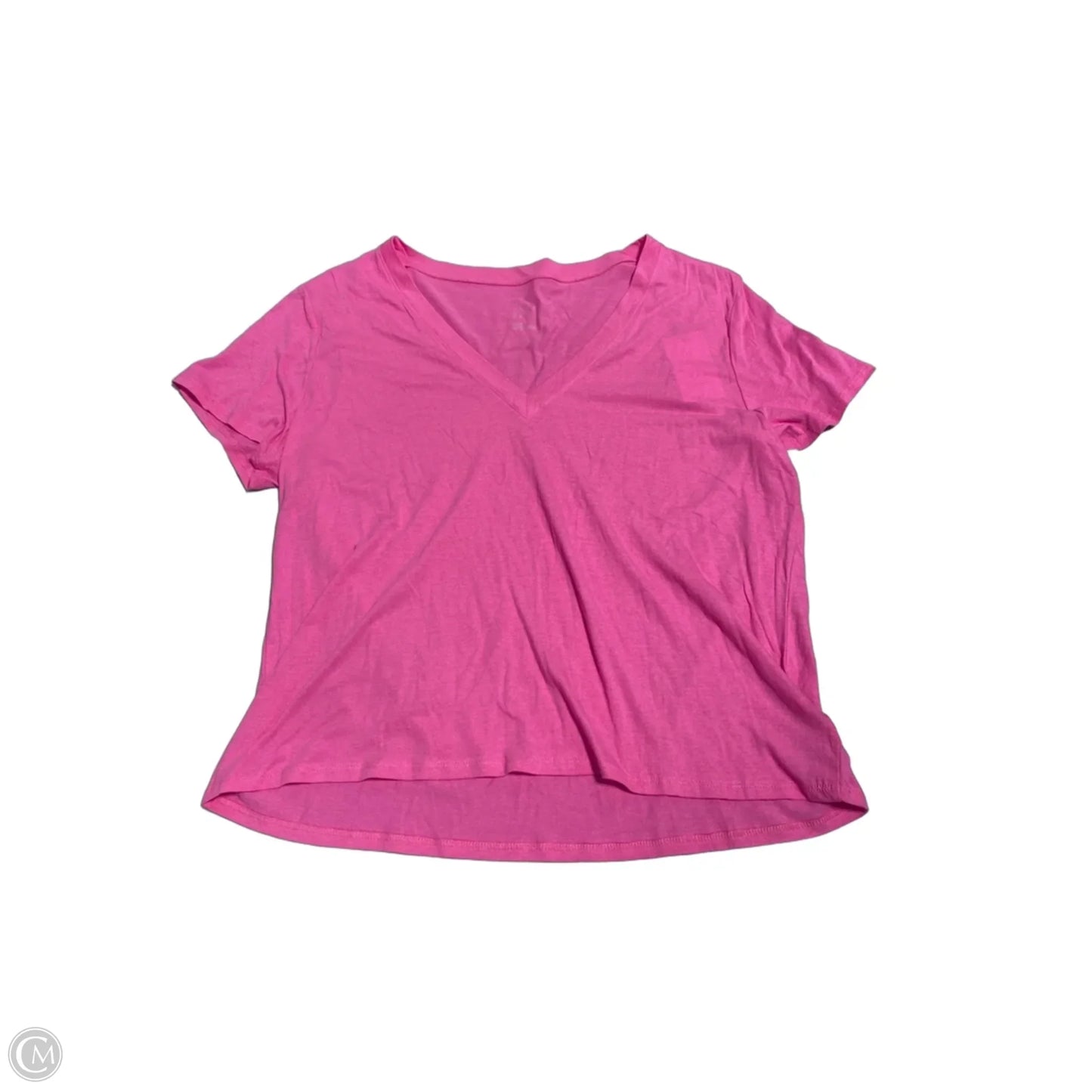 Top Short Sleeve By A New Day In Pink, Size: Xl