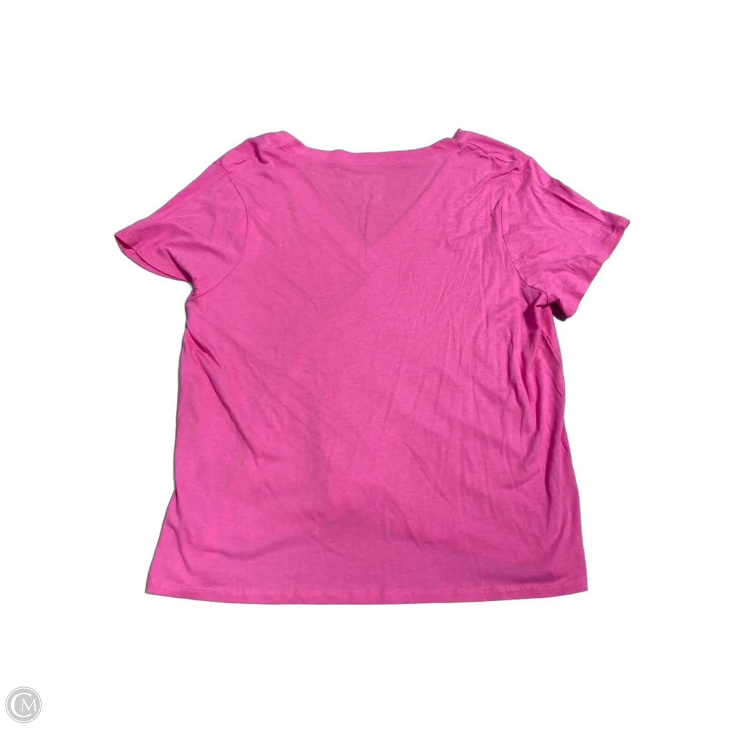 Top Short Sleeve By A New Day In Pink, Size: Xl
