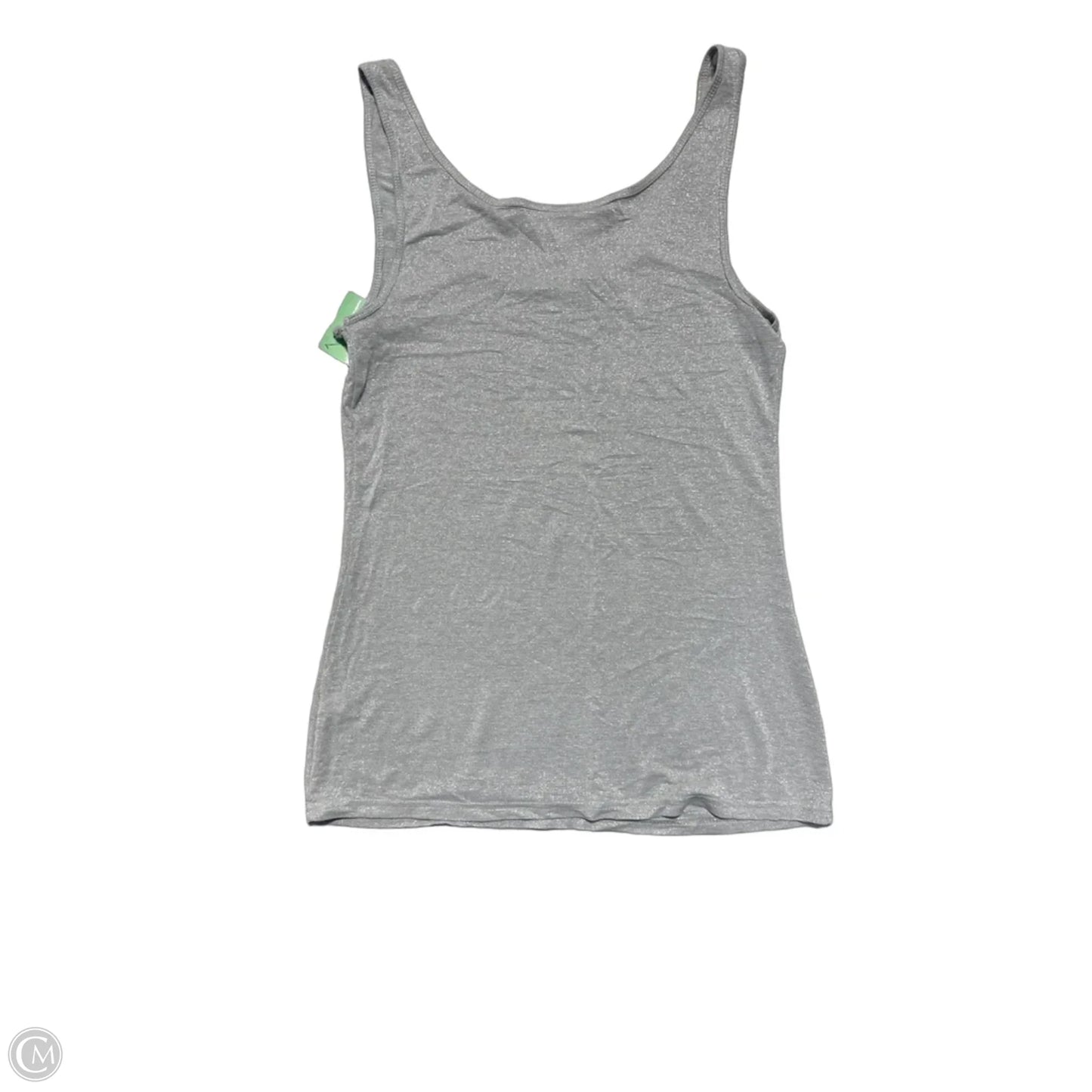 Tank Top By Jennifer Lopez In Silver, Size: M